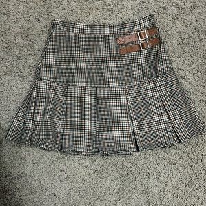 Steve Madden pleated miniskirt